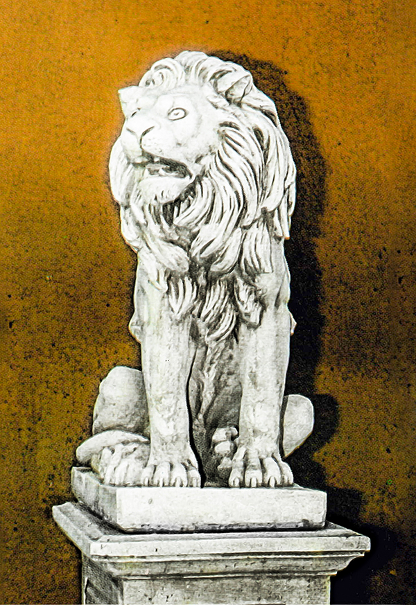 ファルネーゼ家のライオン（右）